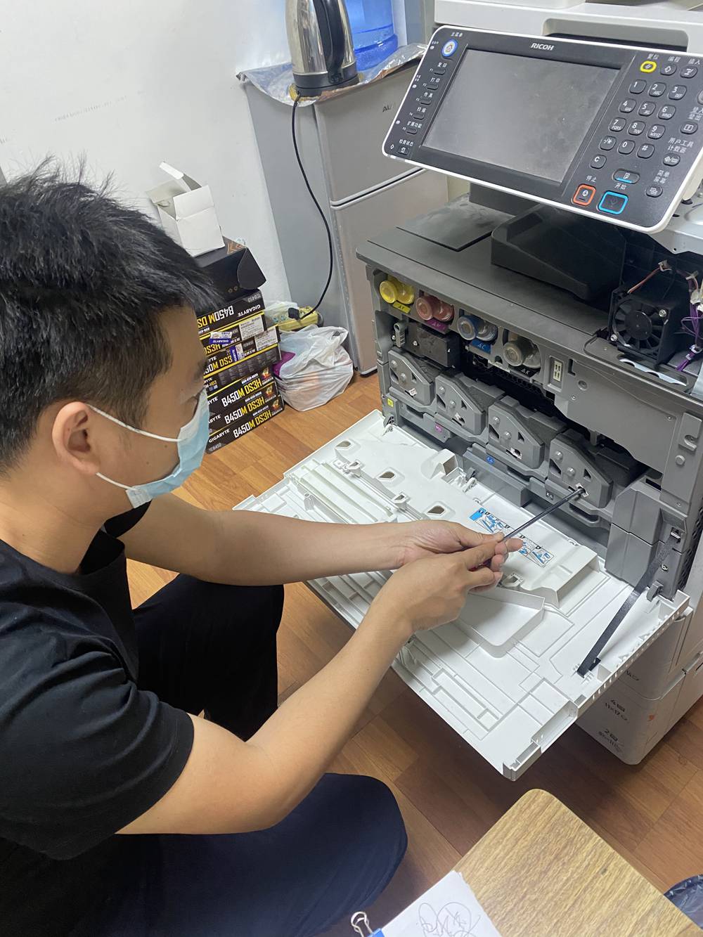 现场照片